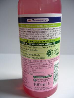 Alverde Bodyspray  | Quitte, Wassermelone