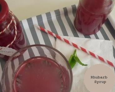Rhubarb Syrup