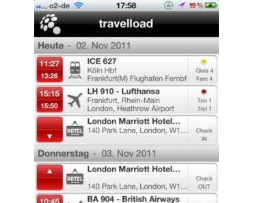 travelload Reiseplaner – plant und überwacht Ihre Reise auf dem iPhone momentan kostenlos