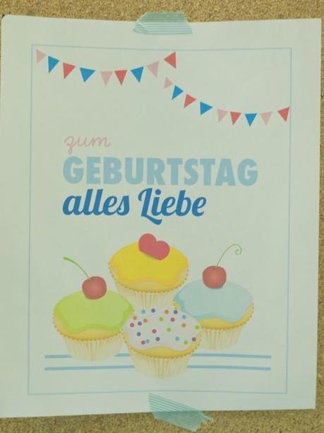Marks Geburtstag: Spontane DIY-Partydeko für unter 5 Euro plus Etiketten zum Ausdrucken