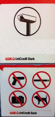 Bankbesuch: Bitte ohne Pistole