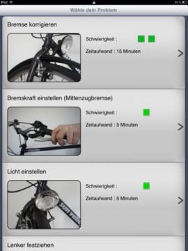 Fahrrad Reparieren: Anleitungen – nützliche neue App, die manchem unterwegs bei der Panne aus der Patsche hilft