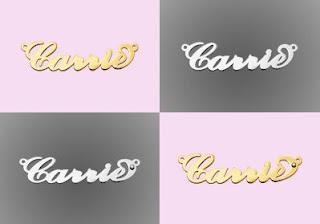 Names4ever Namenskette Carrie Style