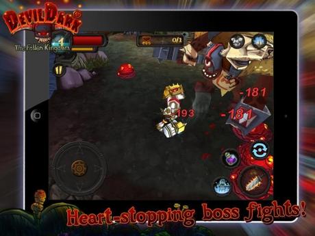 DevilDark: The Fallen Kingdom – An brutalen Waffen mangelt es in dieser kostenlosen Rollenspiel-App keinesfalls