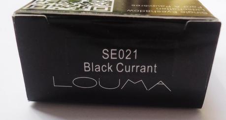 LOUMA COSMETICS Single Eyeshadow SE021 Black Currant