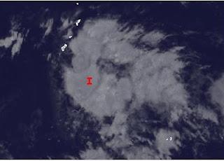 Taifunsaison 2012: System 94-W (potentiell Tropischer Sturm SANVU) bei Guam und Saipan, Marianen, Sanvu, Pazifik, Taifunsaison 2012, Taifunsaison, aktuell, Mai, 2012, Satellitenbild Satellitenbilder