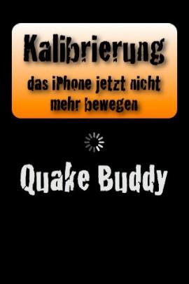 Quake Buddy – Warnsystem bei Erdbeben bzw. Erschütterungen auf dem iPhone