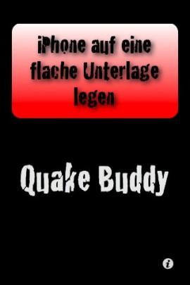 Quake Buddy – Warnsystem bei Erdbeben bzw. Erschütterungen auf dem iPhone