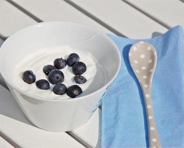 Blaubeeren mit Quark / Blueberries curd