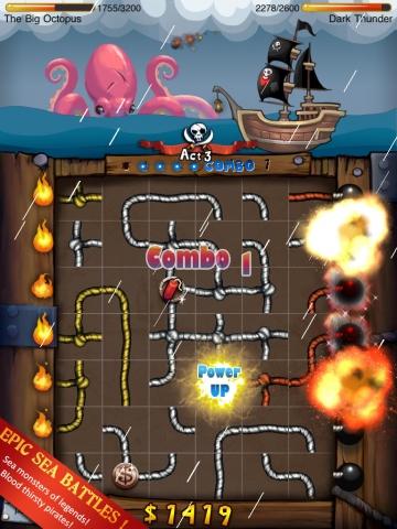 Pirate Gunner HD – Gewinne die Schlachten durch knifflige Puzzles