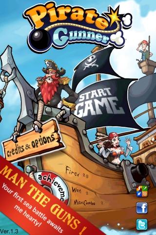 Pirate Gunner HD – Gewinne die Schlachten durch knifflige Puzzles