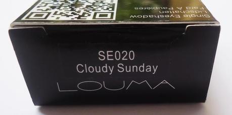 LOUMA COSMETICS Single Eyeshadow - Cloudy Sunday