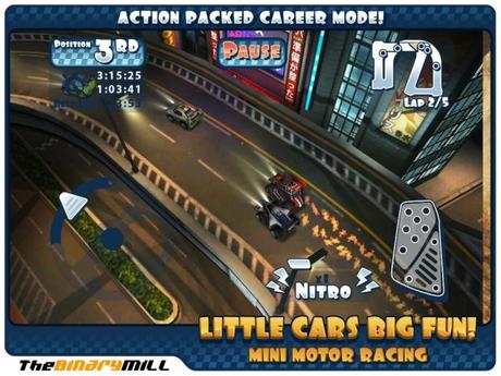 Mini Motor Racing – Klein aber oho heißt das Motto dieser kostenlosen App