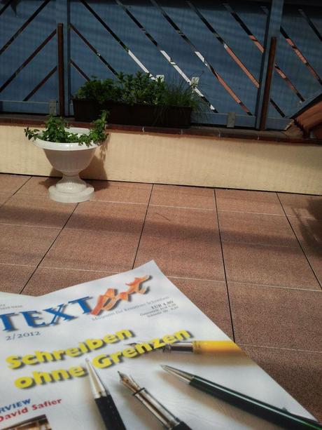 TextArt in der Sonne