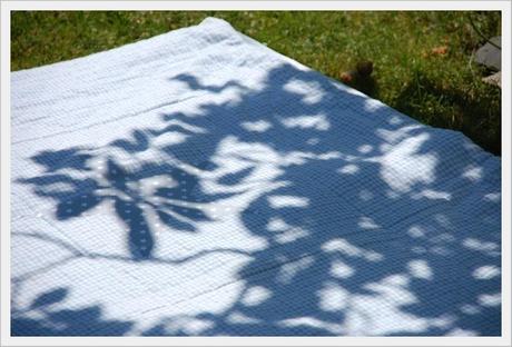 Picknickdecke selbst gemacht - picnic rug DIY