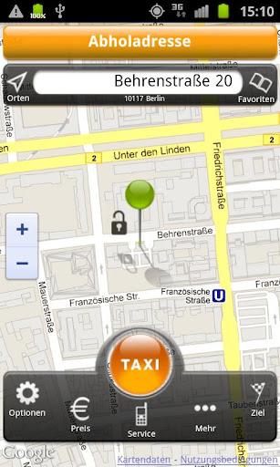 taxi.eu – Dein Taxi ist mit dieser kostenlosen Android App nur einen Knopdruck von dir entfernt