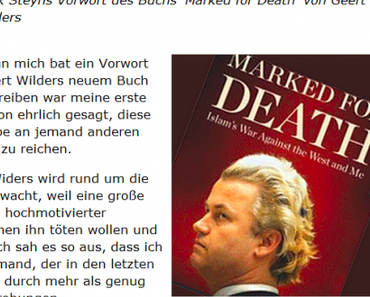 Mark Steyns höchst bemerkenswertes Vorwort