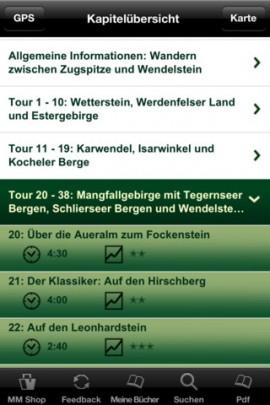 Münchner Ausflugsberge – Wanderführer mit 38 Touren auf iPad, iPhone (Video) – Verlosung