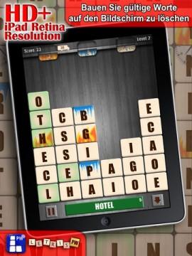 Letris Power: Word Puzzle Game  – schnelles Wort-Puzzle-Spiel für iPad, iPhone – momentan kostenlos