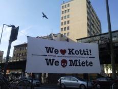 Berlin: Protestcamp gegen zu hohe Mieten in Kreuzberg