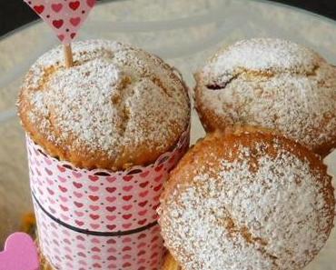 Himbeer.Basilikum-Muffins