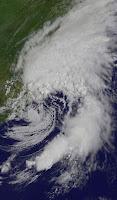 BERYL wahrscheinlich heute noch Sturm - aber nicht mehr tropisch,Beryl, Vorhersage Forecast Prognose, Satellitenbild Satellitenbilder, Mai, aktuell, 2012, Hurrikansaison 2012, Atlantik, Atlantische Hurrikansaison, North Carolina,