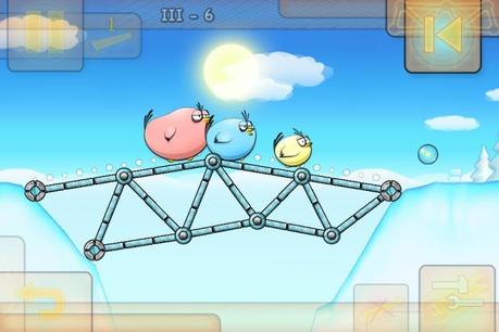 Unbedingt ansehen: Fat Birds Build a Bridge! – Unglaublich geniales Puzzle, heute als kostenlose App