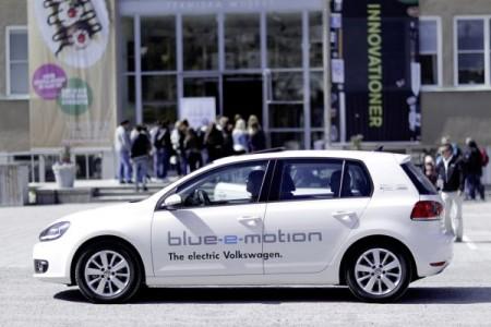 VW Golf Blue Motion electric drive