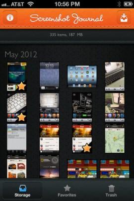 Screenshot Journal –  bringen Sie Ordnung in Ihre Bildschirmfotos auf den iDevices – nur heute kostenlos erhältlich