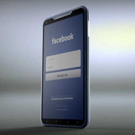 Facebook-Smartphone, so könnte es aussehen im ersten Konzept