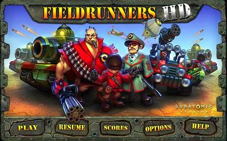 Fieldrunners HD [app video]