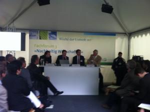 Fachforum zur Finanzierung von Energieeffizienz auf der Woche der Umwelt 2012
