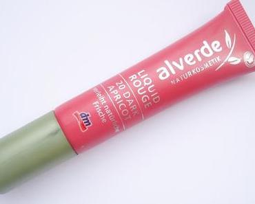 Neu im Sortiment: Alverde Liquid Rouge, 20 Dark Apricot