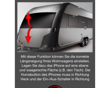 CaravanSet – das geniale Tool passend zur Reisezeit auf dem iPhone