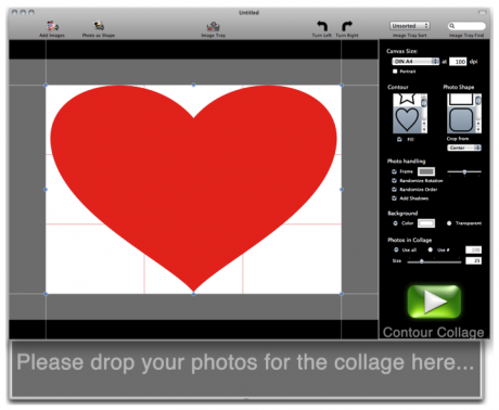 Contour Collage – neue kreative App für den Mac für Fotocollagen zum Einführungspreis