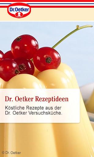 Dr. Oetker Rezeptideen – Kostenlose Sammlung von mehr als 1000 Rezepten in einer Android App