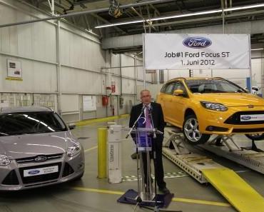 Produktionsstart des Ford Focus ST – Ford-Werk in Saarlouis baut Ford Focus-Modellpalette weiter aus