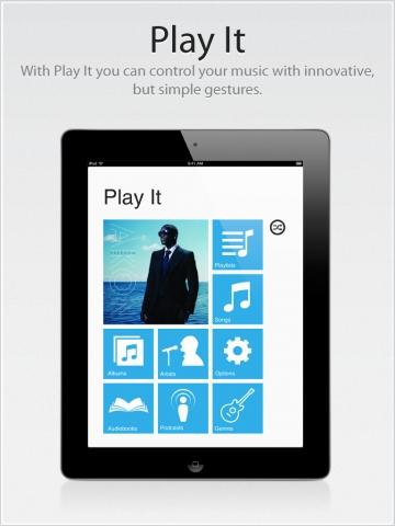 Play It – Guter und heute kostenloser Music-Player mit ausgeklügelter Gestensteuerung