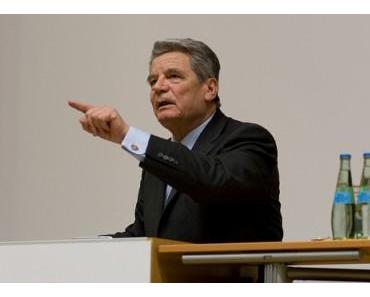 Gauck möchte mehr deutsche Krieger sehen