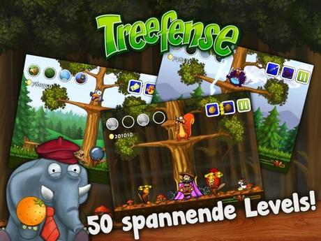Treefense – Die kostenlose App zeigt, das Tower-Defense auch mal ganz anders geht
