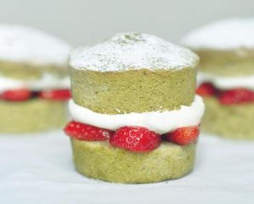 Mini Matcha Victoria Sponge