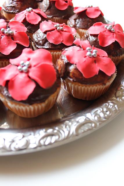 Fototorte mit Cupcakes