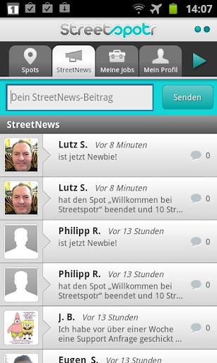 Streetspotr – Verdiene mit deinem Android Phone Geld in deiner Umgebung