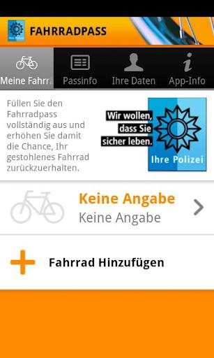 Fahrradpass – Eine echte Pflicht-App für jedes Android Phone