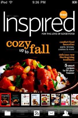 Inspired -Magazine – kostenlose Leselektüre für alle, die Wert auf gut Essen legen