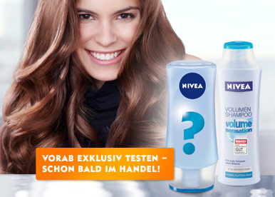 Nivea sucht 400 Testerinnen für neues Volumen Shampoo