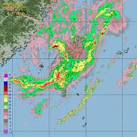 Tropischer Sturm TALIM (CARINA) erreicht Taiwan - Taoyuan Airport Taipei meldet eingeschränkten Flugverkehr, Talim, Carina, aktuell, Fluglinie airline Flug gecancelt, Taiwan, Satellitenbild Satellitenbilder, Radar Doppler Radar, Juni, 2012, Taifunsaison 2012, 