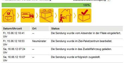 DHL – Thumbs up!