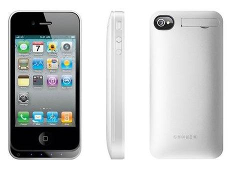 Elegantes Power-Akku-Case für iPhone 4/4S zum Aktionspreis