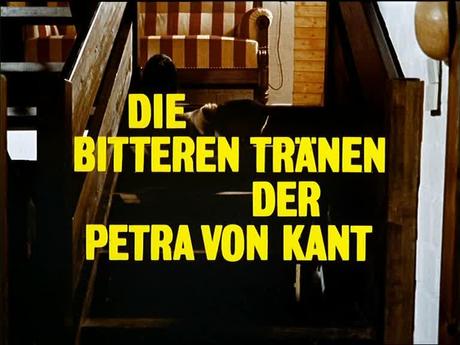 DIE BITTEREN TRÄNEN DER PETRA VON KANT [1972]